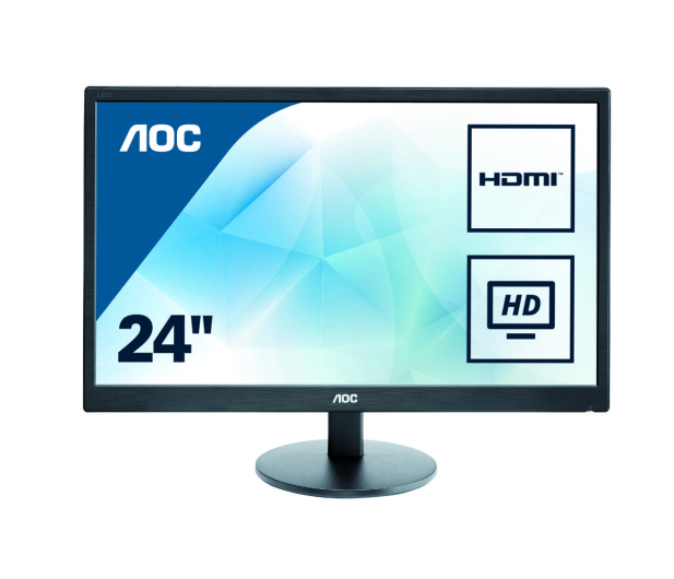 AOC 23,6'' e2470swh Czarny - 275823 - zdjęcie 9